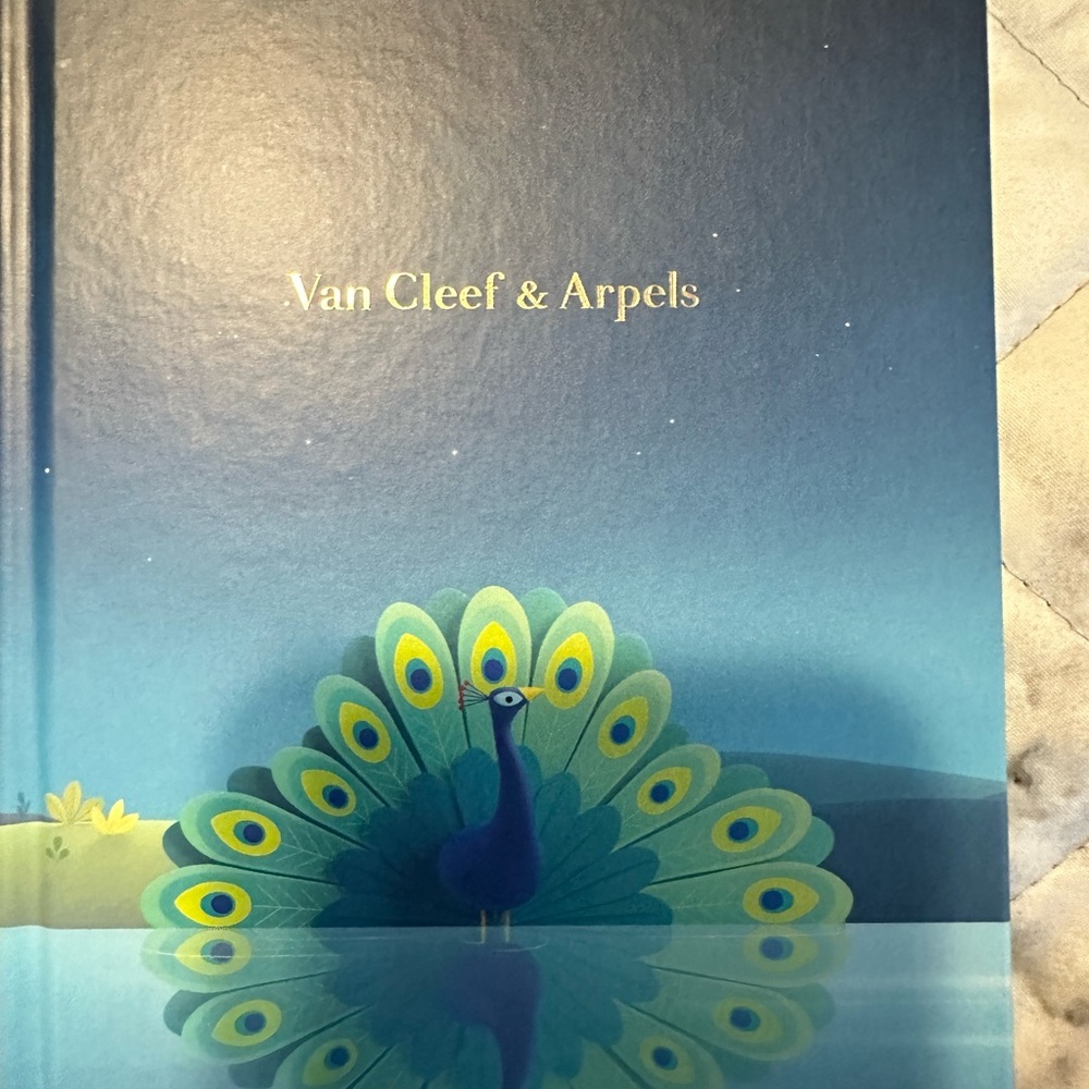 Authentic Van Cleef and Arpels note book